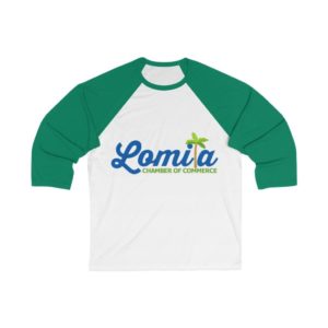 Lomita Chamber Unisex 3/4 Sleeve Baseball Tee