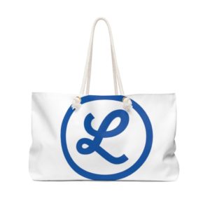Lomita Chamber "L" Logo on Weekender Bag
