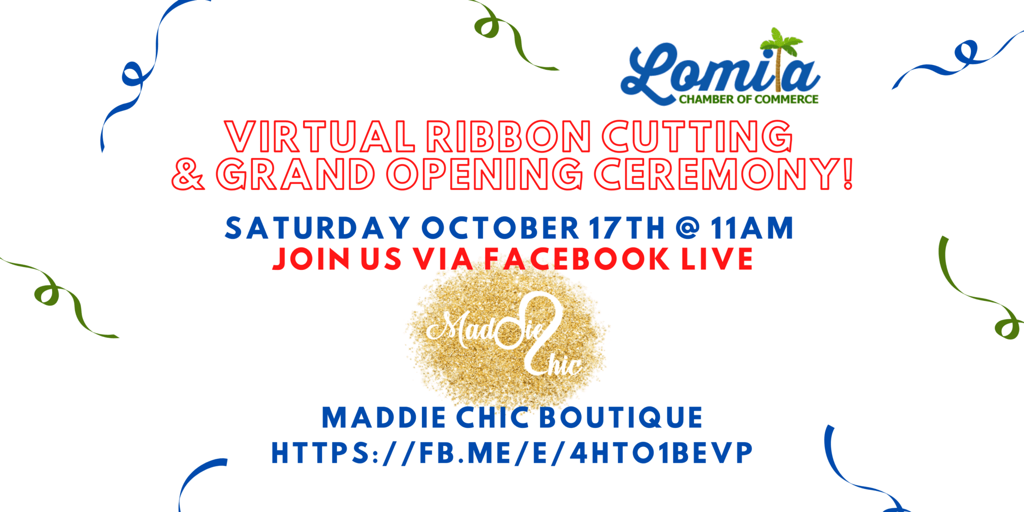 Ribbon Cutting Maddie Chic