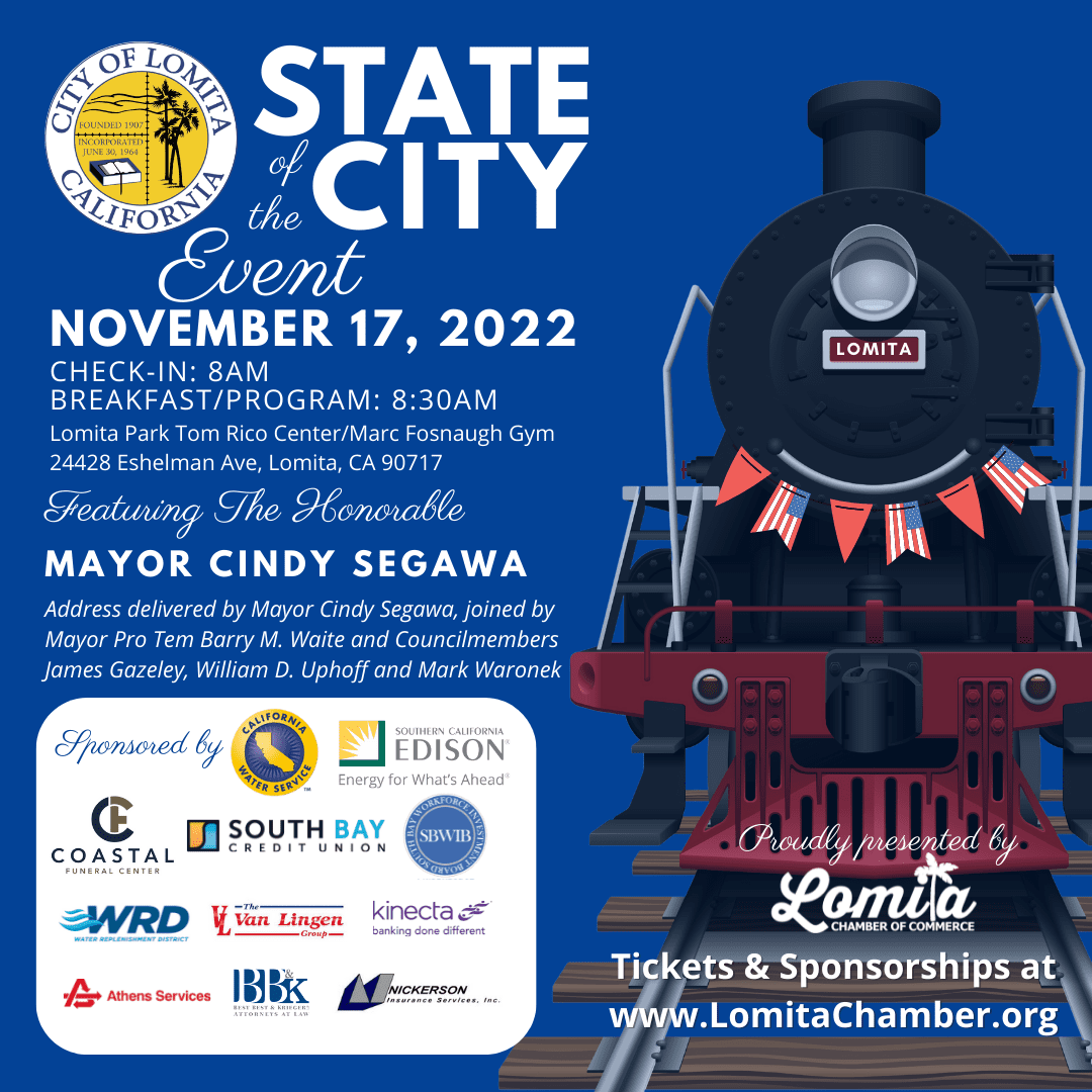 NOVEMBER 17 2022 STATE OF THE CITY EVENT TICKETS NOW ON SALE!
