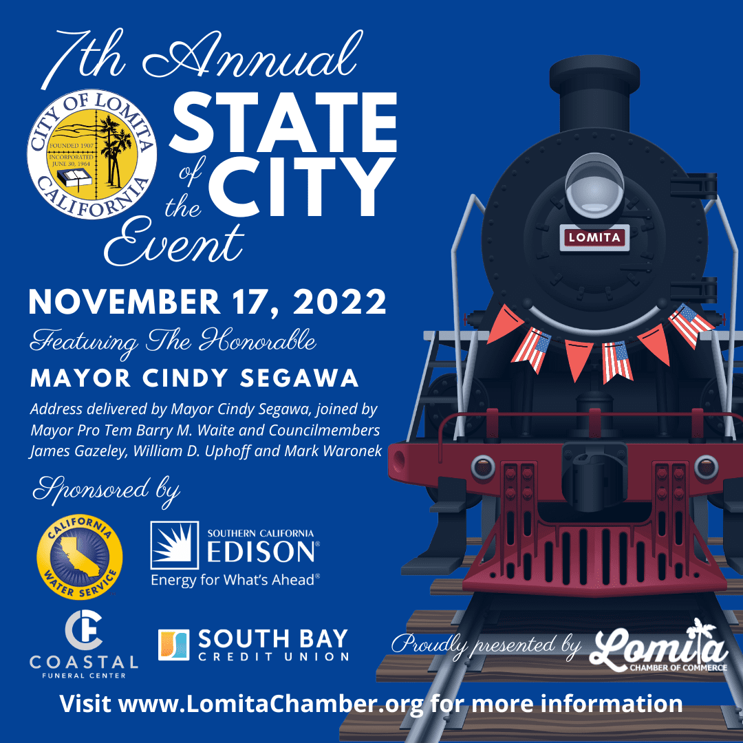 NOVEMBER 17 2022 STATE OF THE CITY EVENT Sponsorship Opportunities Available