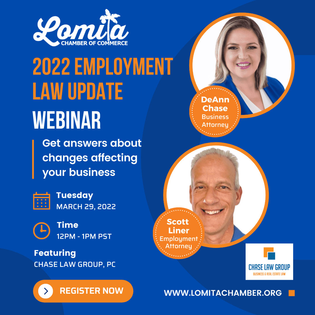 Lomita Chamber Employment Law March 2022