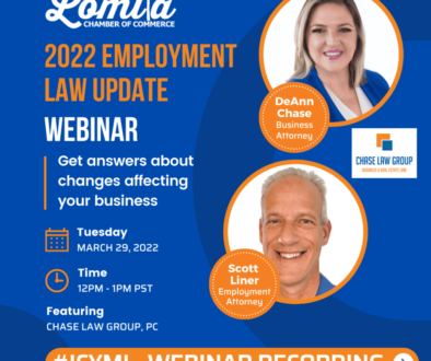 Lomita Chamber Employment Law March 2022 Replay