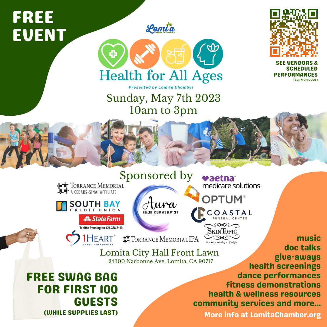 2ND ANNUAL HEALTH FAIR
Health For All Ages is Back!