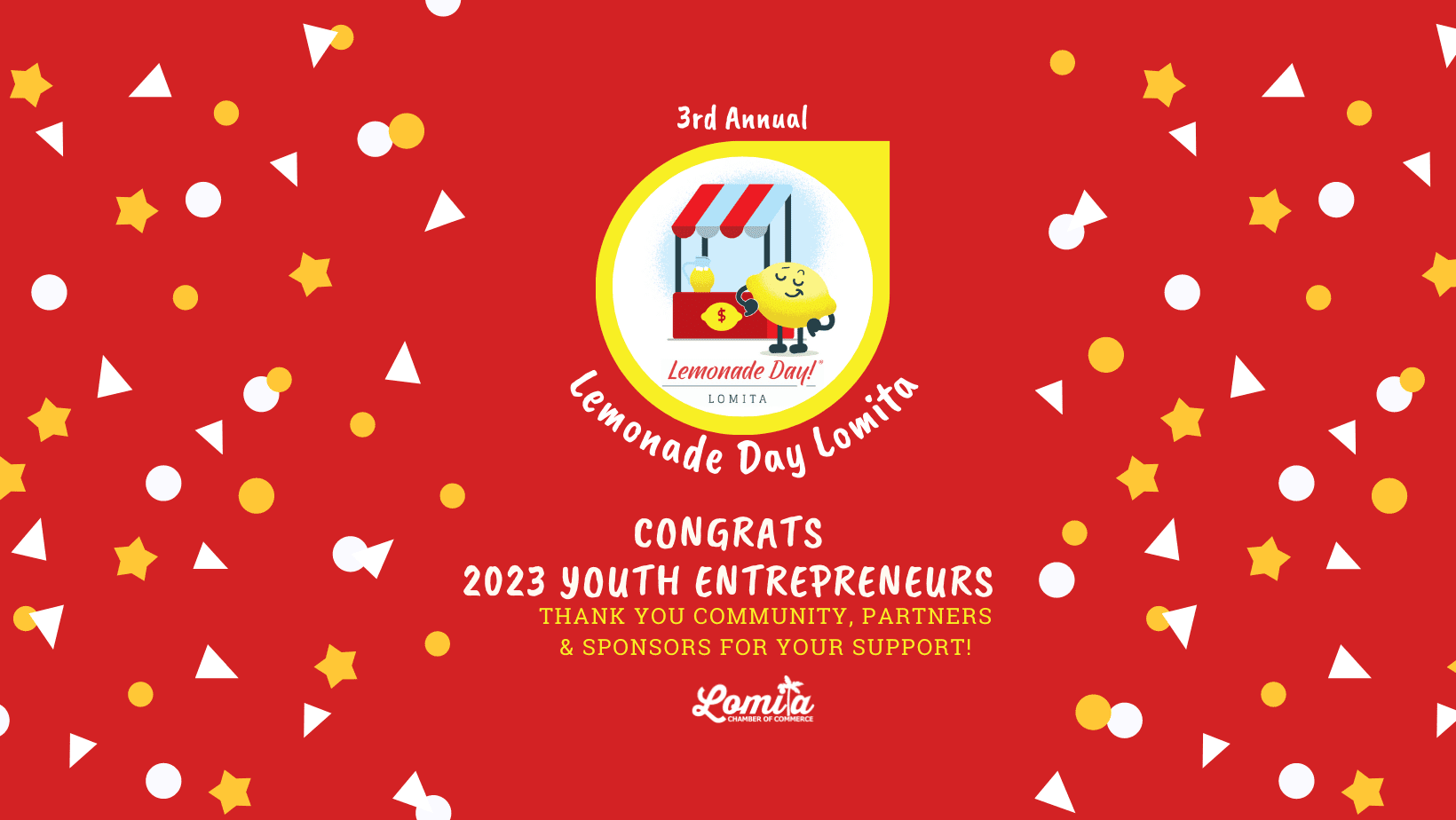 CONGRATULATIONS YOUNG ENTREPRENEURS
