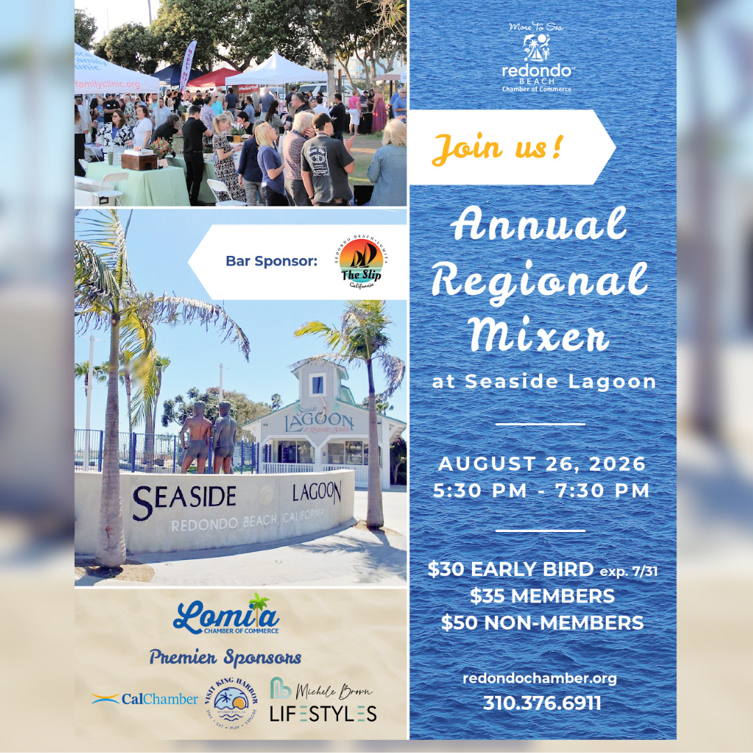 Regional Mixer Redondo Beach | August 26th | 5:30 PM - 7:30 PM