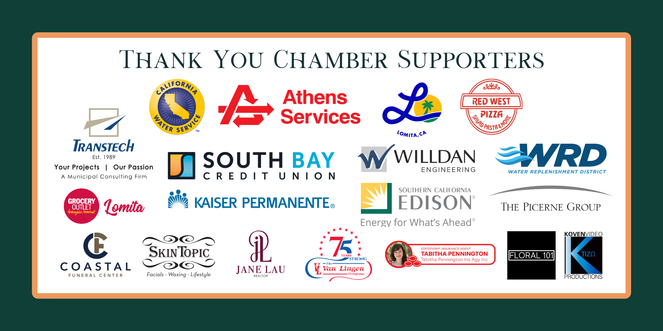 Header with sponsors V 4