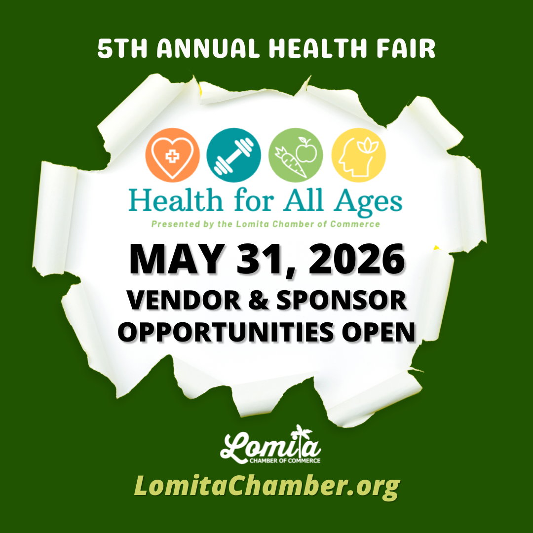 Vendor & Sponsor Opportunities Now Open 5th Annual Health for All Ages Health Fair